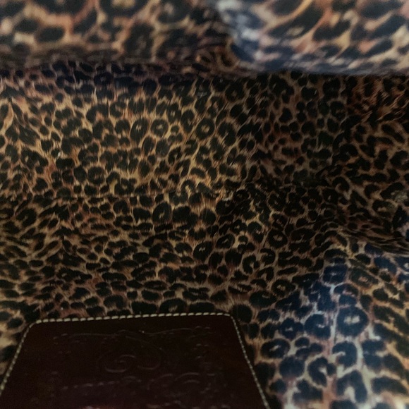 Brighton straw & leather bag - Picture 5 of 8